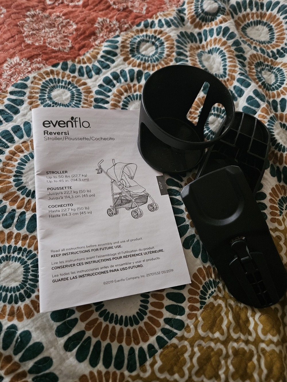 Evenflo Reversi Cup Holder And Car Seat Attachment